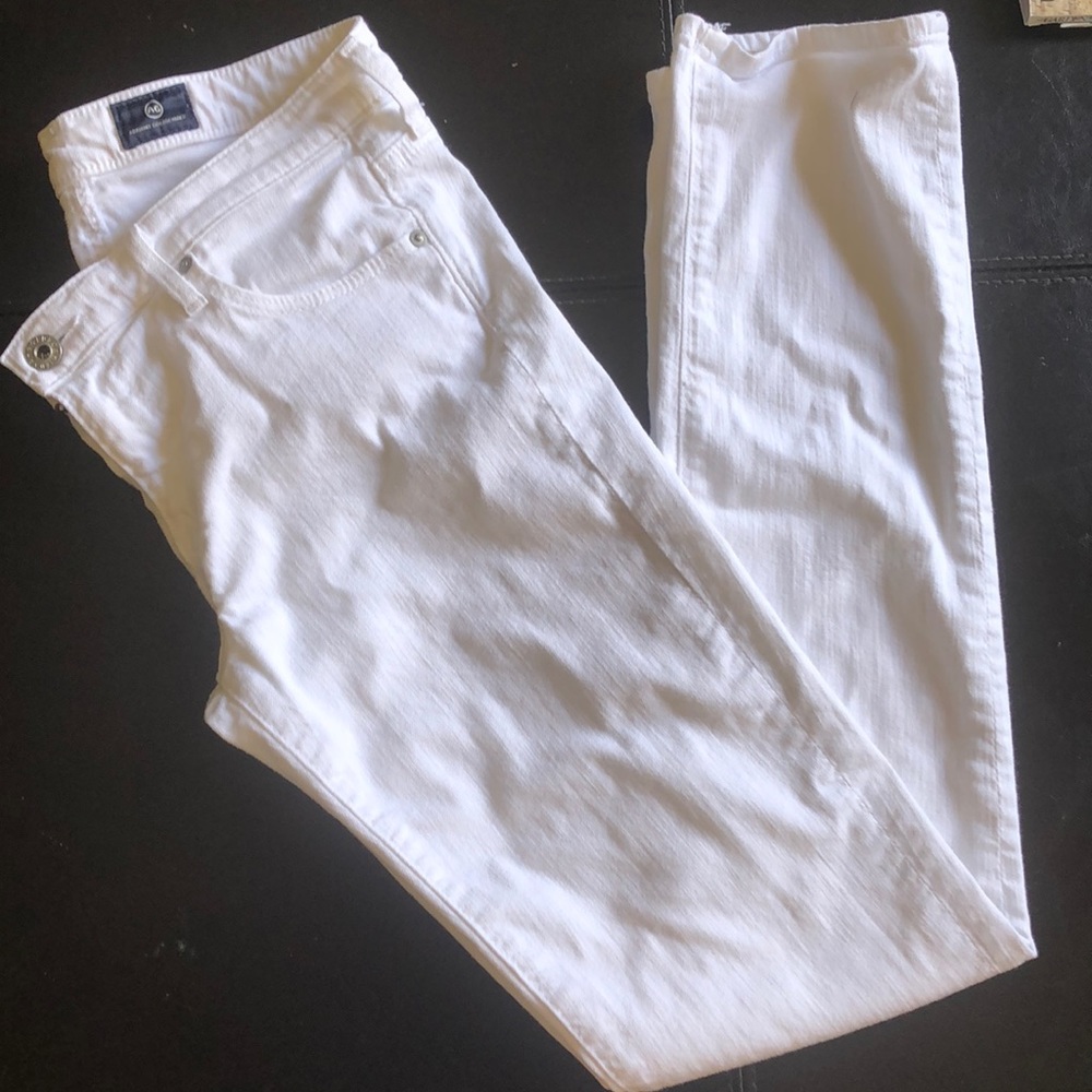 AG Stevie cuff cropped jeans